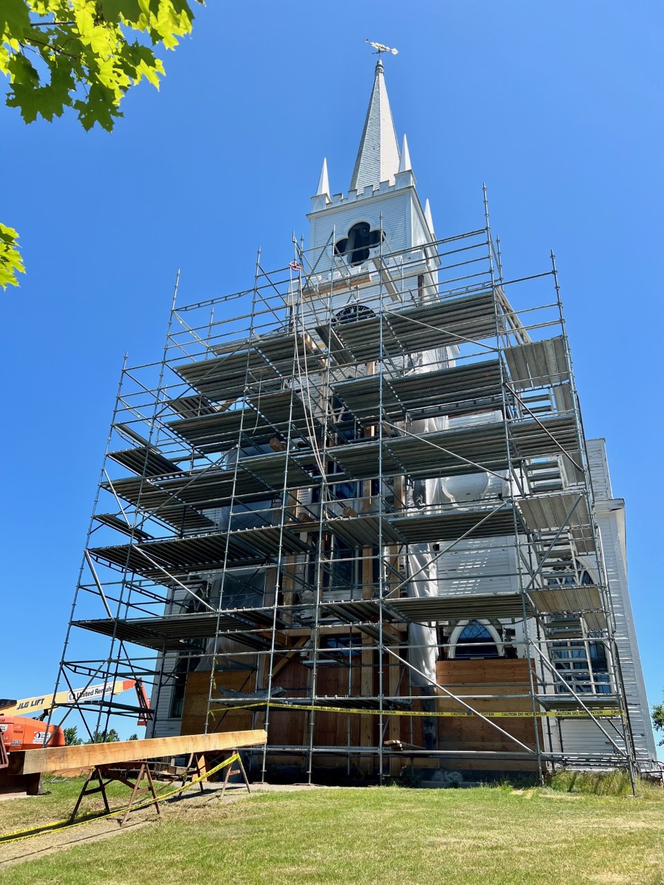 Historic church restoration underway in East Machias – Maine Community ...